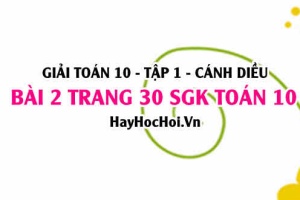 Giải bài 2 trang 30 Toán 10 tập 1 SGK Cánh Diều: Biểu diễn miền nghiệm